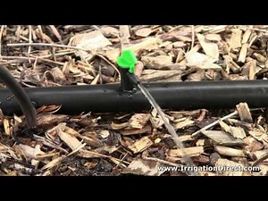 Drip Irrigation Non Pressure Compensating Flag Emitter 4 GPH