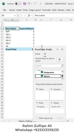 27K views · 140 reactions | Groupby with ArrayToText Multiple Values and Chronological Sorting #Excel 365 | Excel Basement | Facebook