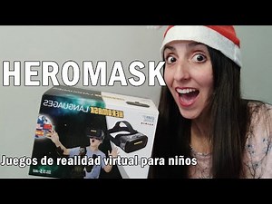 Heromask: juegos de realidad virtual para niños que sirven para aprender idiomas