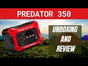 Harbor Freight Predator 350 Power Station Unboxing and Review