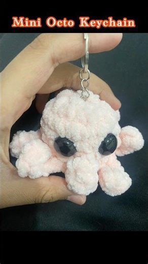Crochet Mini Octo Keychain🐙