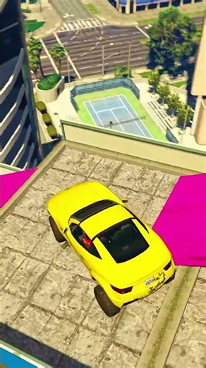 He Tried to Push Me Twice... Still Got the Checkpoint 😎 #gta #gta5 #gtaonline #parkour #stuntrace