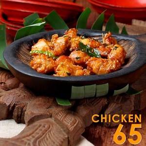 371K views · 1K reactions | Chicken 65 is a popular restaurant-style snack of tender boneless chicken that has been marinated in a melange of spices and then fried to golden perfection. It is a spicy hot chicken dish—crispy on the outside, soft in the inside, and totally delectable. So good. | Yummefy | Facebook