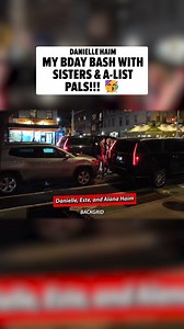42K views · 80 reactions | #DanielleHaim hitting the big 3-5, and you bet her A-list crew -- plus her equally famous sisters -- showed up to celebrate in style. Full story HERE: https://www.tmz.com/2025/02/14/danielle-haim-sisters-birthday-new-york/ ️: @backgrid_usa | TMZ | Facebook