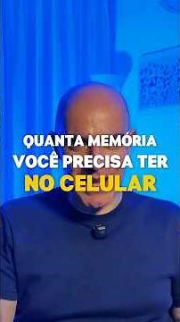 Quanta memória você precisa ter no celular? #celular #iphone #android #rodrigostoledo
