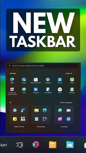 Movable Taskbar in Windows 11? #shorts