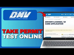 How To Take DMV Permit Test Online At Home (Full Guide) 2026!