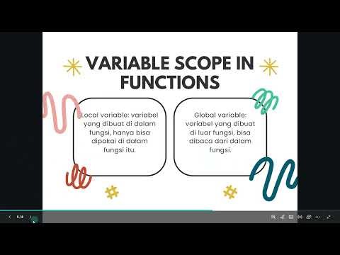 Konsep Dasar Function dalam Python