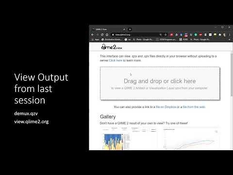 QIIME2 Workshop (Week 3): Moving Pictures Tutorial - ASV Clustering & Diversity Testing