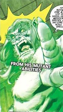 X-Men Just Gave Beast a Terrifying Permanent Superpower