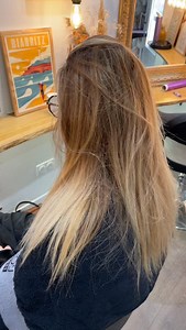 On découvre ensemble notre balayage du jour 😇👱‍♀️ | Chez Charly
