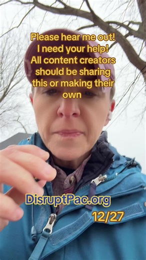 PLEASE HEAR ME OUT! This is a call to action! We have never given people a trustworthy alternative. Please help bring attention to this new movement @disrupt.politics