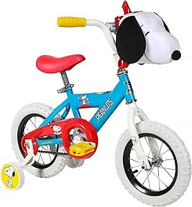 Dynacraft Peanuts 12-Inch Unisex BMX Bike for Age 3-5 Years