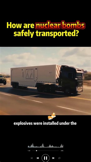 How are nuclear bombs transported safely?#usa #science #knowledge