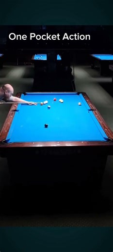 HOW TO AIM FOR AN EXCELLENT SHOT IN ONE POCKET ACTION #pool #billiards #viral #onepocket