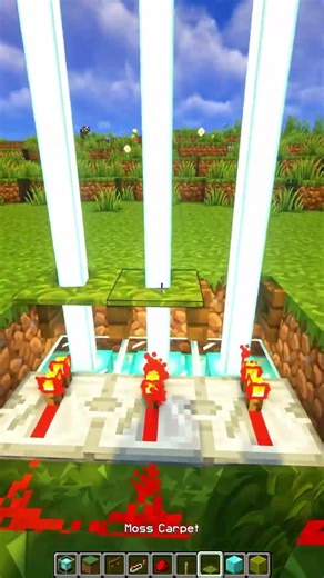 Minecraft Laser Door💀 #shorts #minecraft