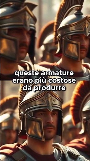 The Roman legionary's armor lorica segmentata and decorated helmets!