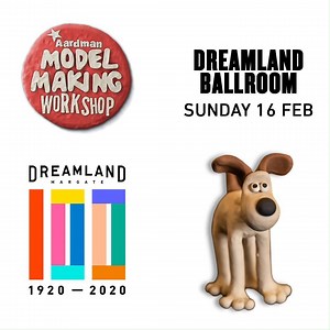 24 reactions · 21 comments | Are you team Shaun the Sheep, Morph or Wallace and Gromit? Well... why not make your favourite characters with our Aardman Animations workshops this half term! Limited spaces left on Sunday  https://bit.ly/2urFQZ2 | Dreamland Margate | Facebook
