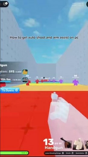 How To Get Autoshoot And Aim Assist On Pc 💀 #roblox #rivals #robloxrivals