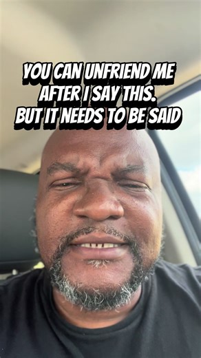 You can unfriend me or delete me after I say this. But it needs to be said ##coffeetalkwithwill