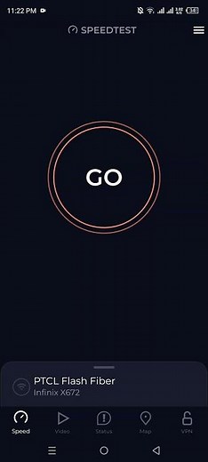 PTCL Flash Fiber 100MB Speed Test