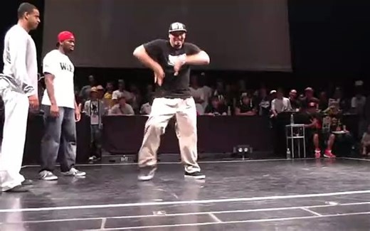 WDC2012 Popping Final Sally Sly & Nelson vs Slim Boogie & Kid Boogie