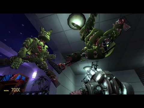 Springtrap going crazy in GMod