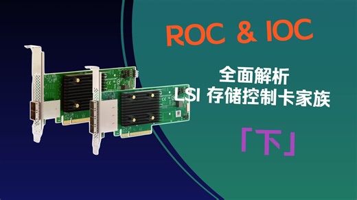 从经典到旗舰：全面解析 LSI 存储控制卡家族（下）