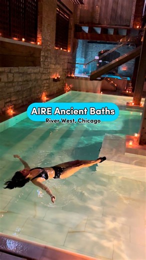 File this under "perfect ideas for Valentine's Day." ❤️ Whether you're treating yourself, your significant other, your mom, or anyone else this Valentine's, the luxurious AIRE Ancient Baths couldn't be a better way to celebrate. 💧 Here are some offerings you can expect: Hot, warm, and cold baths, plus a cold plunge, multiple steam rooms, a floatarium (salt water pool), indoor-outdoor bath, and more! 🔗 Tap the link below for more Chicago Valentine's Day ideas https://www.choosechicago.com/blog/