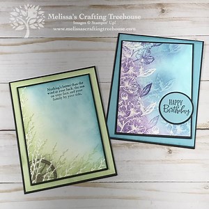 Emboss Resist Technique Tutorial Ideas - Melissa's Crafting Treehouse
