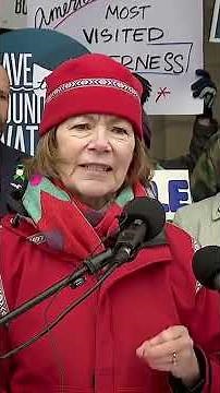 Sen. Tina Smith speaks against resolution to overturn Boundary Waters mining ban