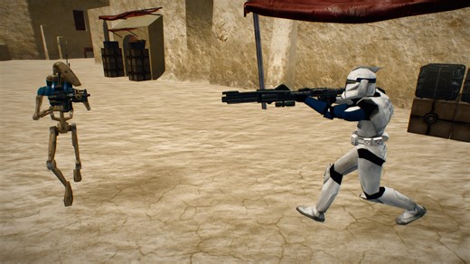 132nd Main Sides Visual Mod (2.0) addon - Mike's Battlefront 2 Mods & Maps Collection for Star Wars Battlefront II