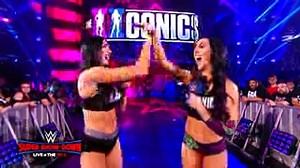 The IIconics return home for WWE Super Show-Down