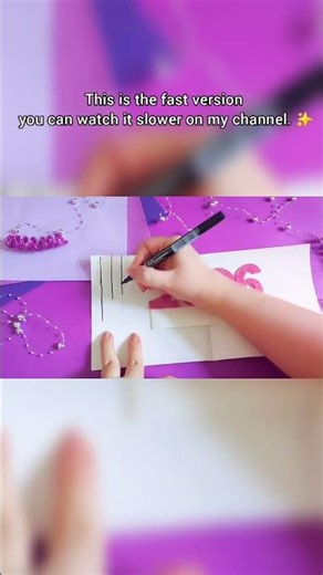 Pop-Up 2026 New Year Card ✨ | Easy Paper Craft #origamibee #shorts