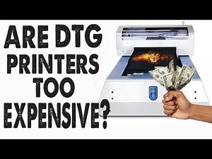 Are DTG Printers Too Expensive ?