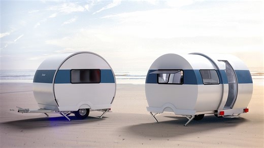 Beauer : la mini caravane française qui se déplie pour devenir grand à moins de 30000 €
