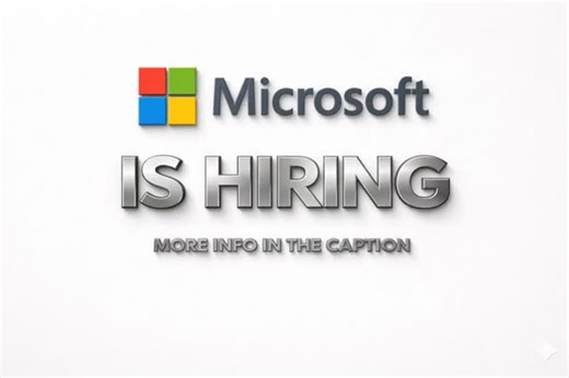Nikin Tharan | 🚨 Microsoft is hiring Engineers and Leaders Visa-friendly roles may be available across Dataverse, Security, and M365 teams. 💼 Open... | Instagram