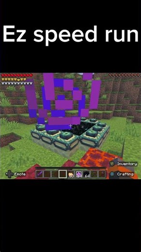 2 ez speed run Minecraft world record