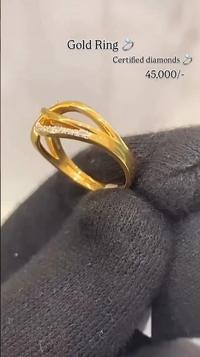 Girlish Gold Ring Design | Gold Ring Design for Girls #goldring #ringdesign #girlishring #gold