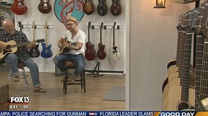 This week's Extraordinary Ordinaries: Talent, experience and skill was enough to pull one man out of retirement to go into business with one of his own. FOX 13 News - Tampa Bay Seven C Music Taylor Guitars | FOX 13's Walter Allen