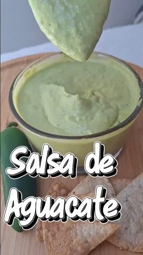 Ultra Creamy Avocado Salsa #avocado #avocado #recipe #dips #jalapeno
