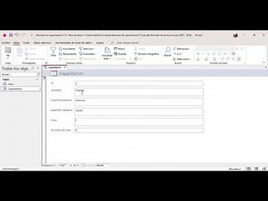Formulario en Access