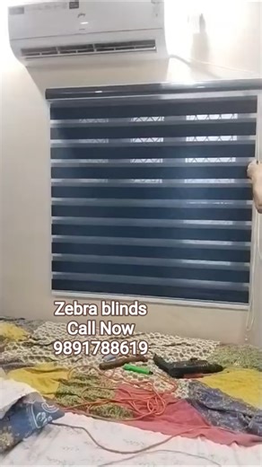 Zebra Blinds Installation | Modern Window Blinds Mayapuri Delhi | Call 9891788619