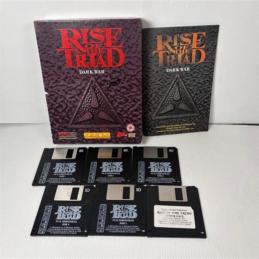 Rise of the Triad: Dark War PC Big Box Video Game 3.5" Floppy Disk W/ Power Pack - Etsy