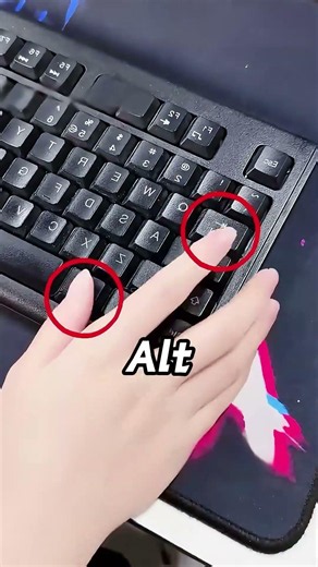 Do you know any keyboard shortcuts for slacking off at work？