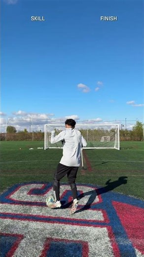 Skill and finish challenge with the U16s #mnufc #soccer #football #skills #mls