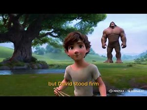 David and Goliath | Bible Story Song with Fun Actions for Kids | Christian Kids Worship