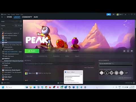 Fix PEAK Crashing/Crash On Startup/Crash To Desktop(CTD)/Freezing On PC
