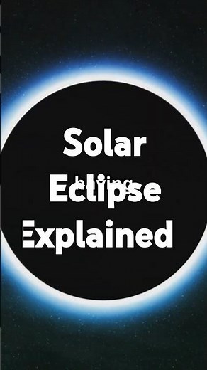 What causes a solar eclipse?