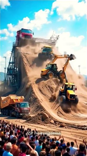 JCB 3DX Backhoe Ultimate Dig! 🚜 Big Machine Fun for Kids 🚧